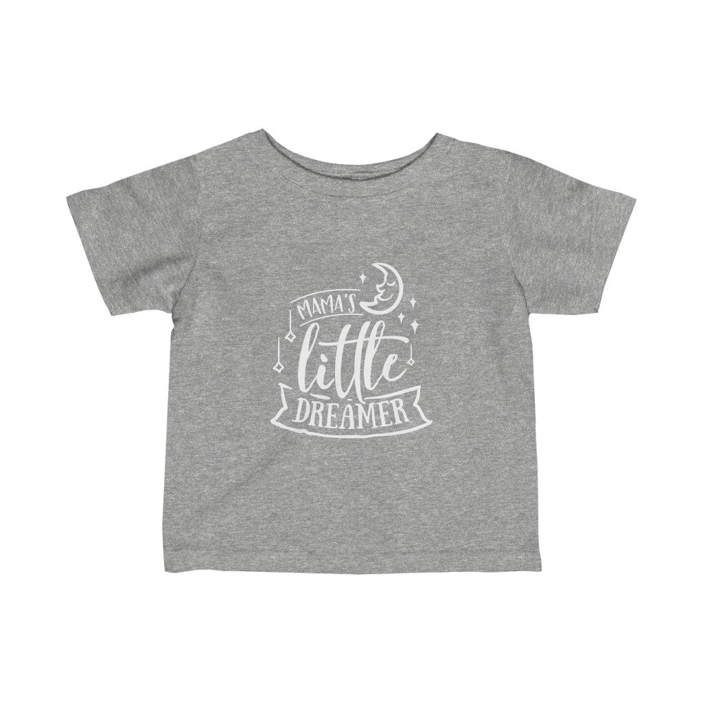 Kids - Mama's Little Dreamer T-Shirt-Kids clothes-Printify-Heather-6M-Mama Toddler