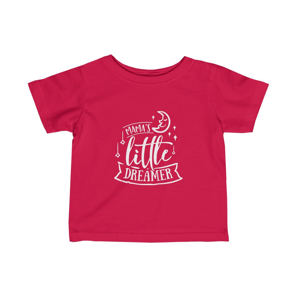 Kids - Mama's Little Dreamer T-Shirt-Kids clothes-Printify-Red-6M-Mama Toddler