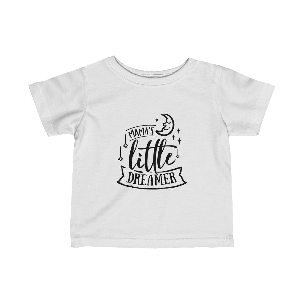 Kids - Mama's Little Dreamer T-Shirt-Kids clothes-Printify-White-6M-Mama Toddler