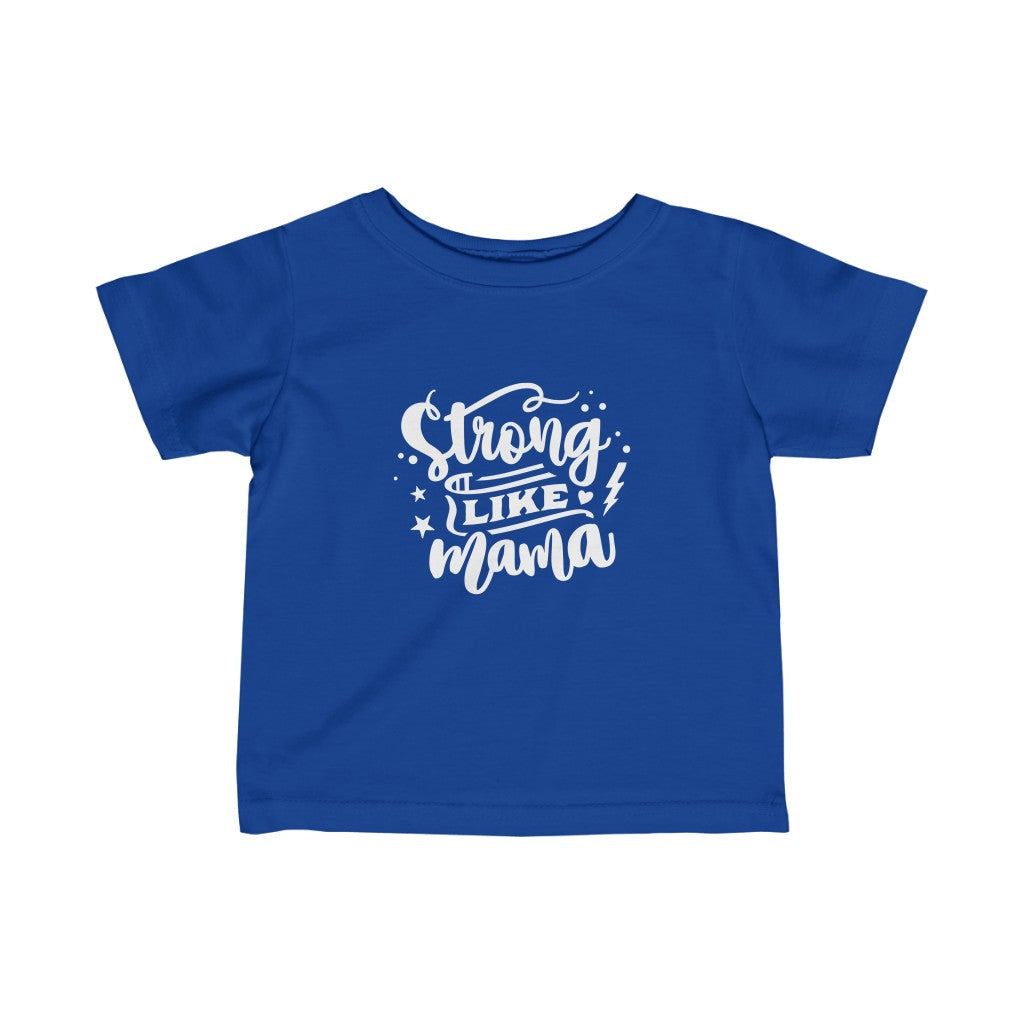 Kids - Strong Like Mama T-Shirt-Kids clothes-Printify-Royal-6M-Mama Toddler