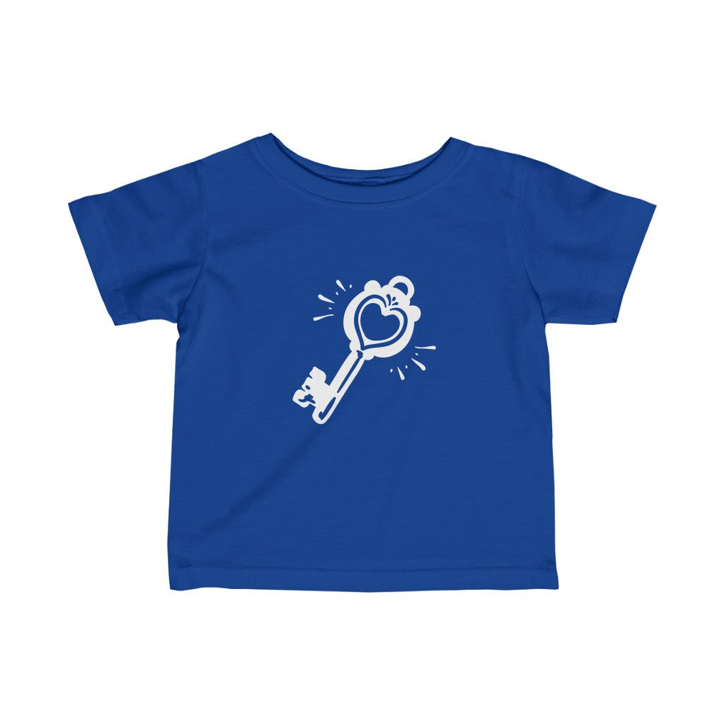Kids - The Key T-Shirt-Kids clothes-Printify-Royal-6M-Mama Toddler