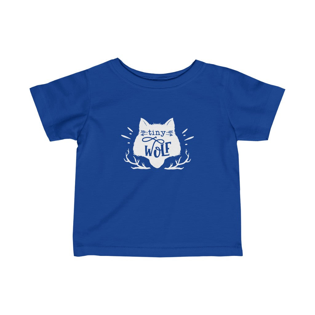 Kids - Tiny Wolf T-Shirt-Kids clothes-Printify-Royal-6M-Mama Toddler