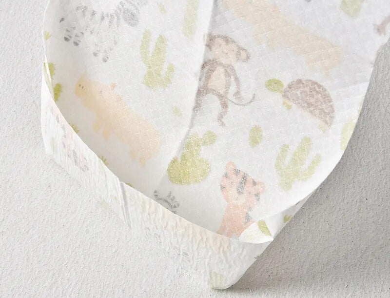 5 Pieces Disposable Waterproof Baby Bibs-MamaToddler-Fruit-Mama Toddler