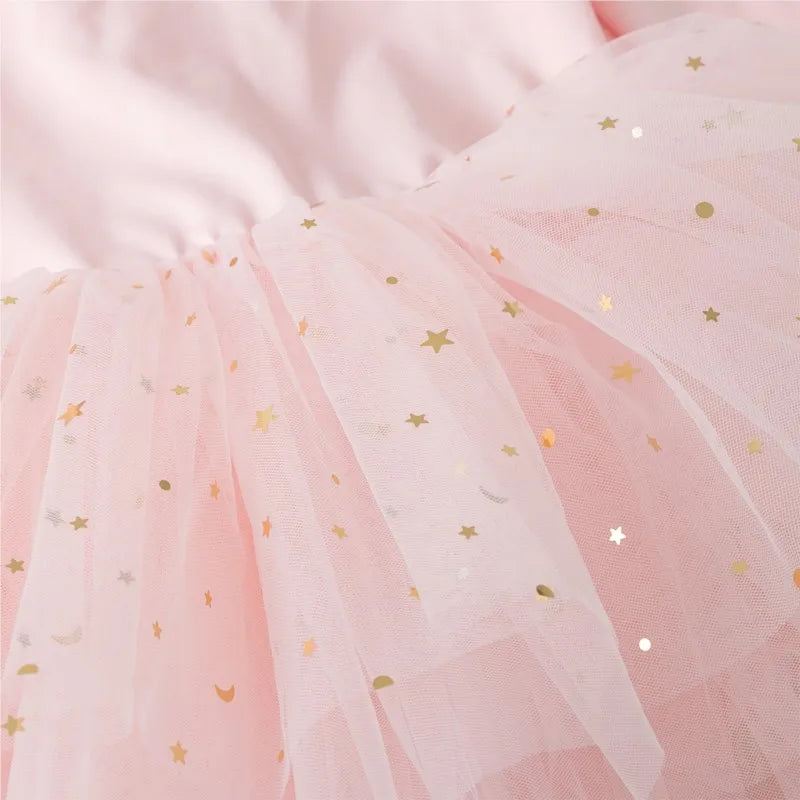 Baby Girl Princess Sequins Ballet Tutu Dress-MamaToddler-White-XS-Mama Toddler