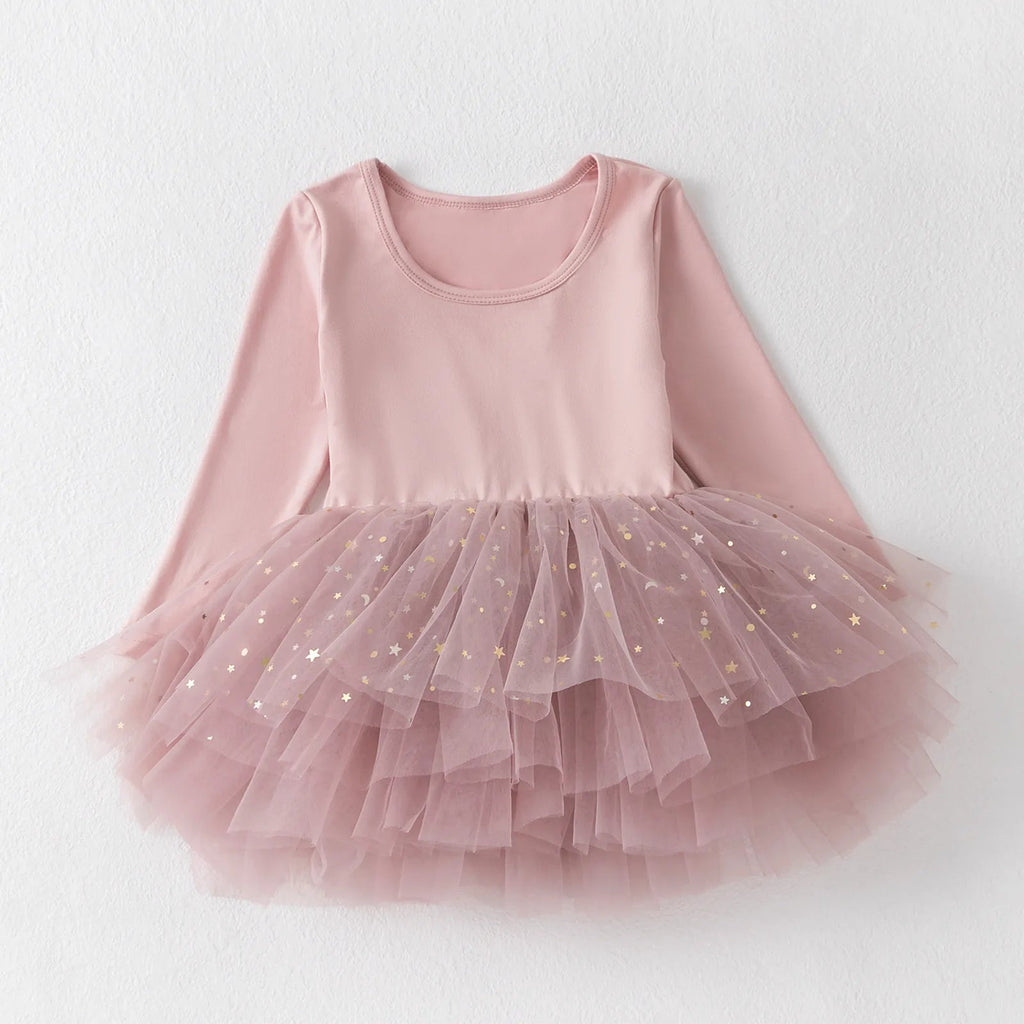 Baby Girl Princess Sequins Ballet Tutu Dress-MamaToddler-Deep Pink-XS-Mama Toddler