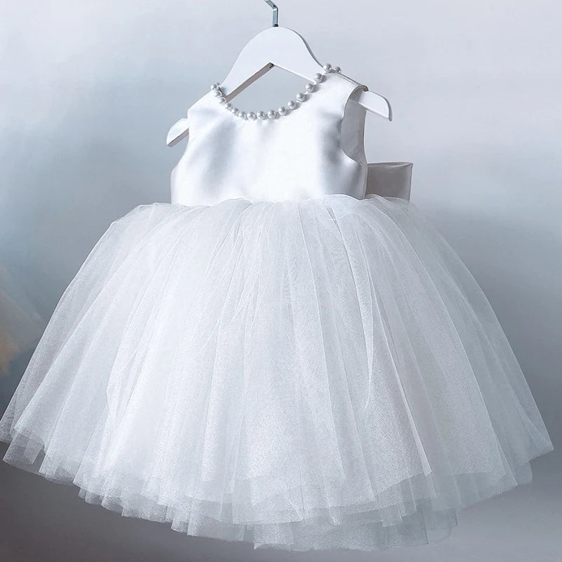 CuteBow Toddler Baby Girls Occasion Dress-MamaToddler-Pink-9-12 Months-Mama Toddler