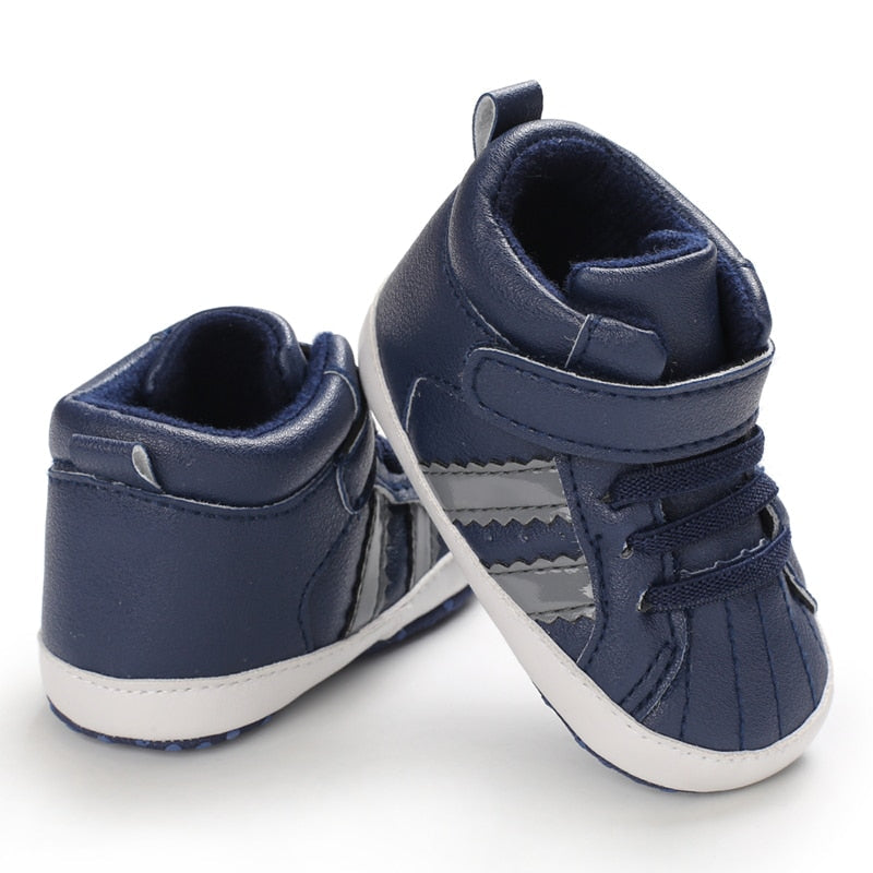 LittleAngel Soft Sole Non-Slip Baby Shoes-MamaToddler-Style 1 - White-0-6 Months-Mama Toddler