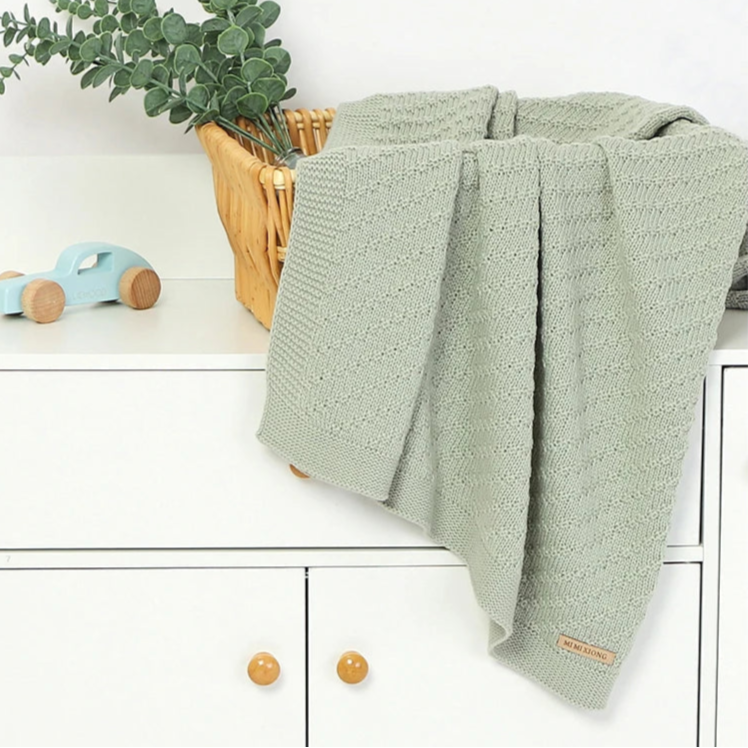 Multipurpose Soft And Breathable Baby Blanket-MamaToddler-Olive-Mama Toddler