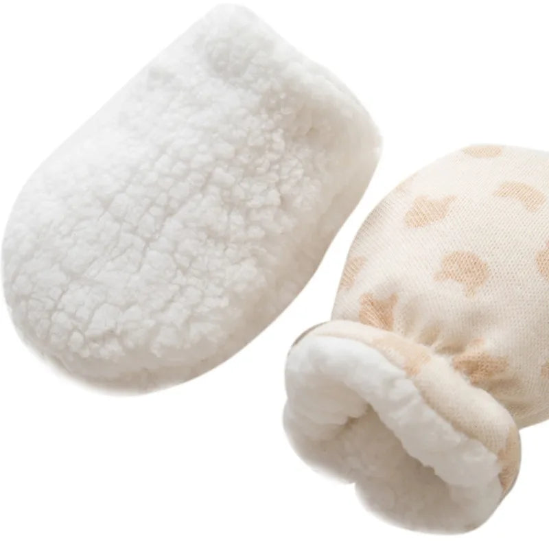 Newborn Warm Fleece Mittens-MamaToddler-1-Mama Toddler