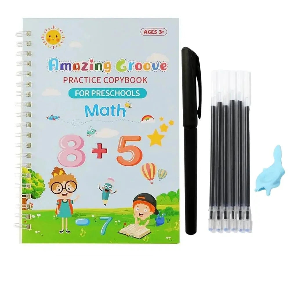 Math Mama Reusable Preschool Practice Copybook – MamaToddler