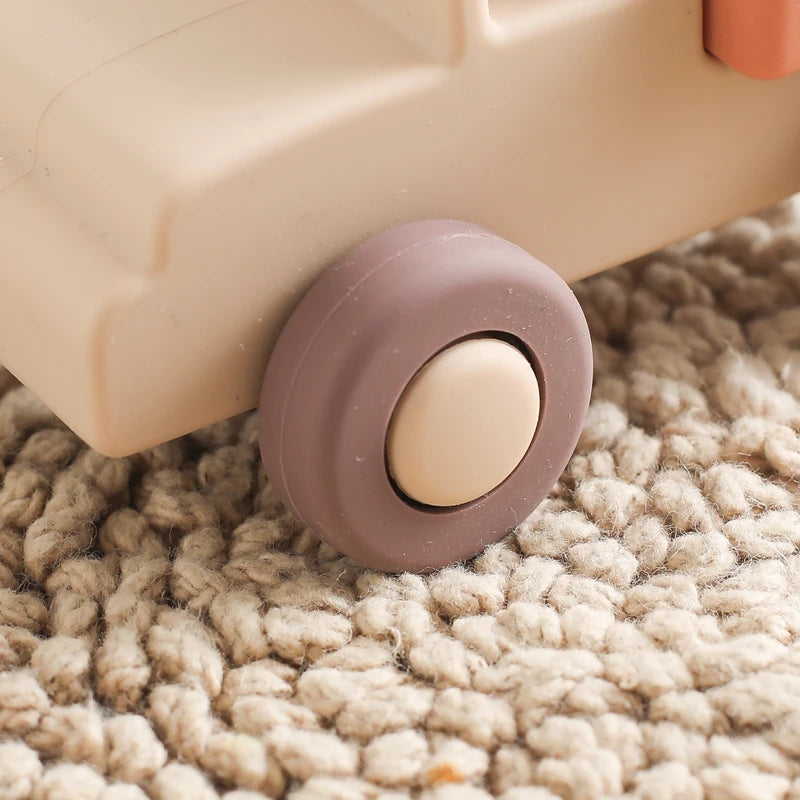 Cute Silicone Car Teether Toy-MamaToddler-Blue Car-Mama Toddler