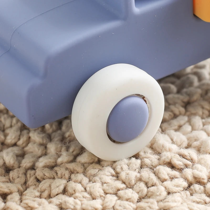 Cute Silicone Car Teether Toy-MamaToddler-Blue Car-Mama Toddler