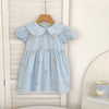 Embroidered Daisy Princess Summer Dress for Girls-MamaToddler-Blue-2 Years-Mama Toddler