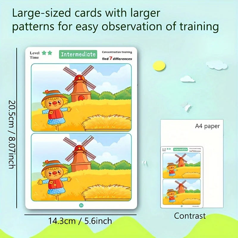 Interactive “Spot the Difference” Training Cards-MamaToddler-Beginner-Mama Toddler