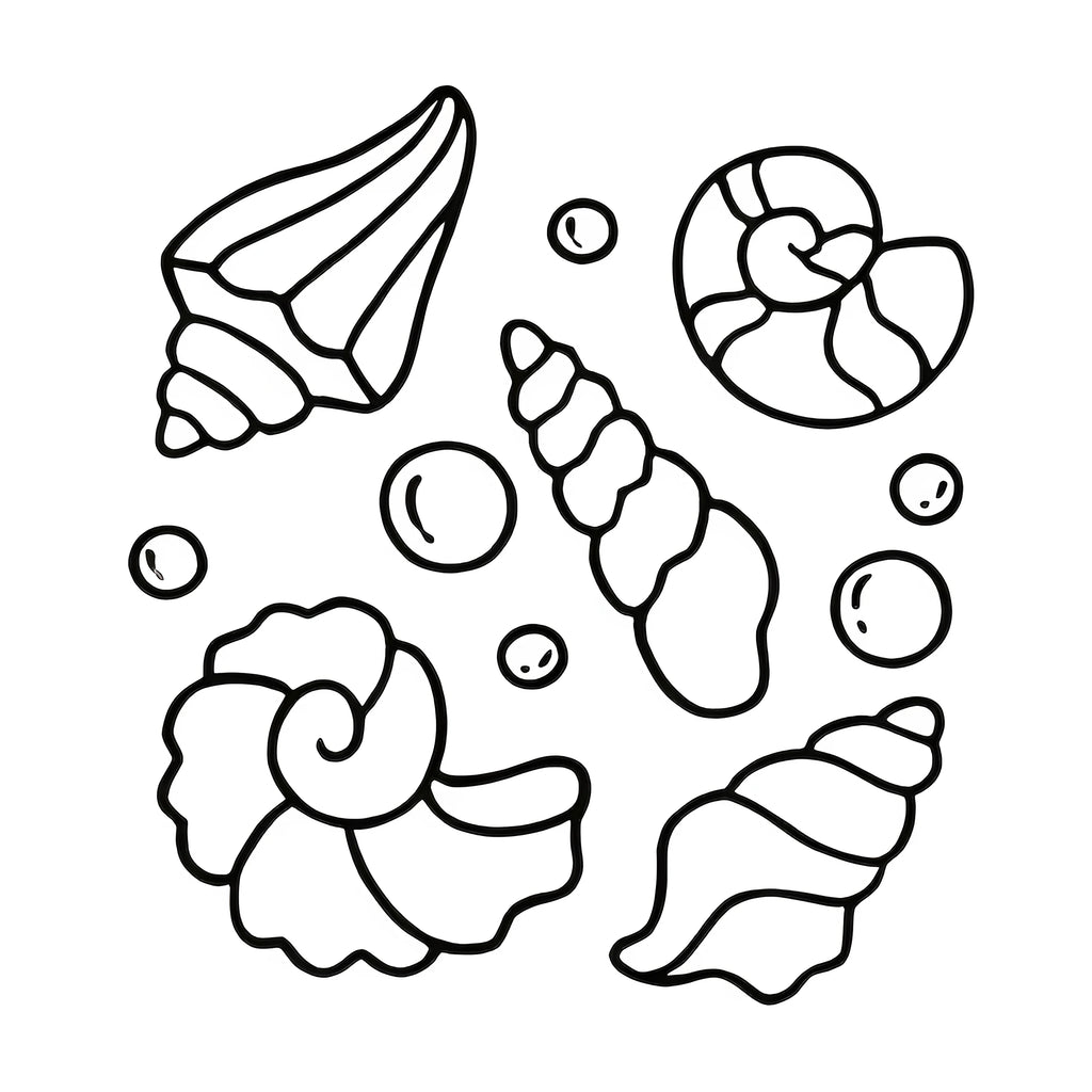 Ocean Scene Coloring Book-MamaToddler-Ocean Scene-Mama Toddler