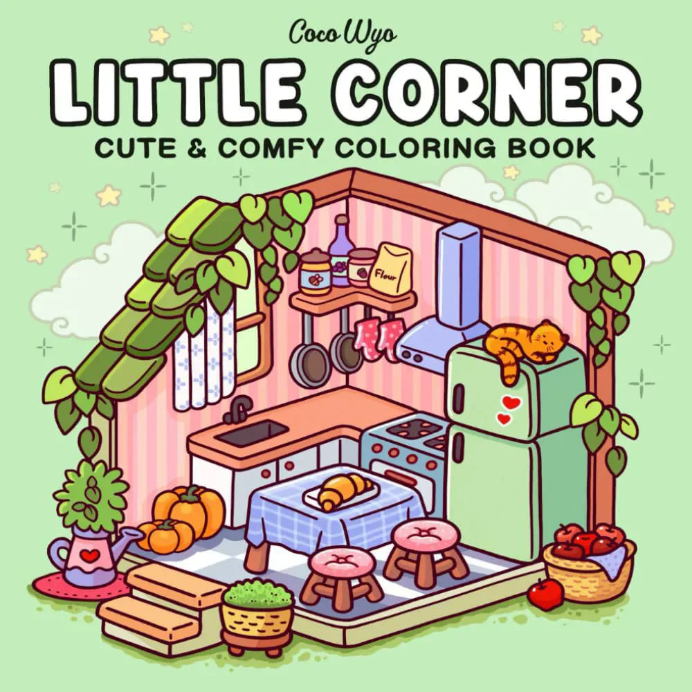 Cute & Comfy Coloring Books-MamaToddler-Little Corner-Mama Toddler