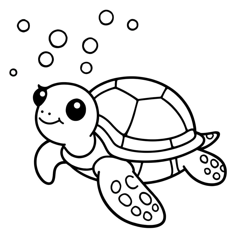 Ocean Scene Coloring Book-MamaToddler-Ocean Scene-Mama Toddler