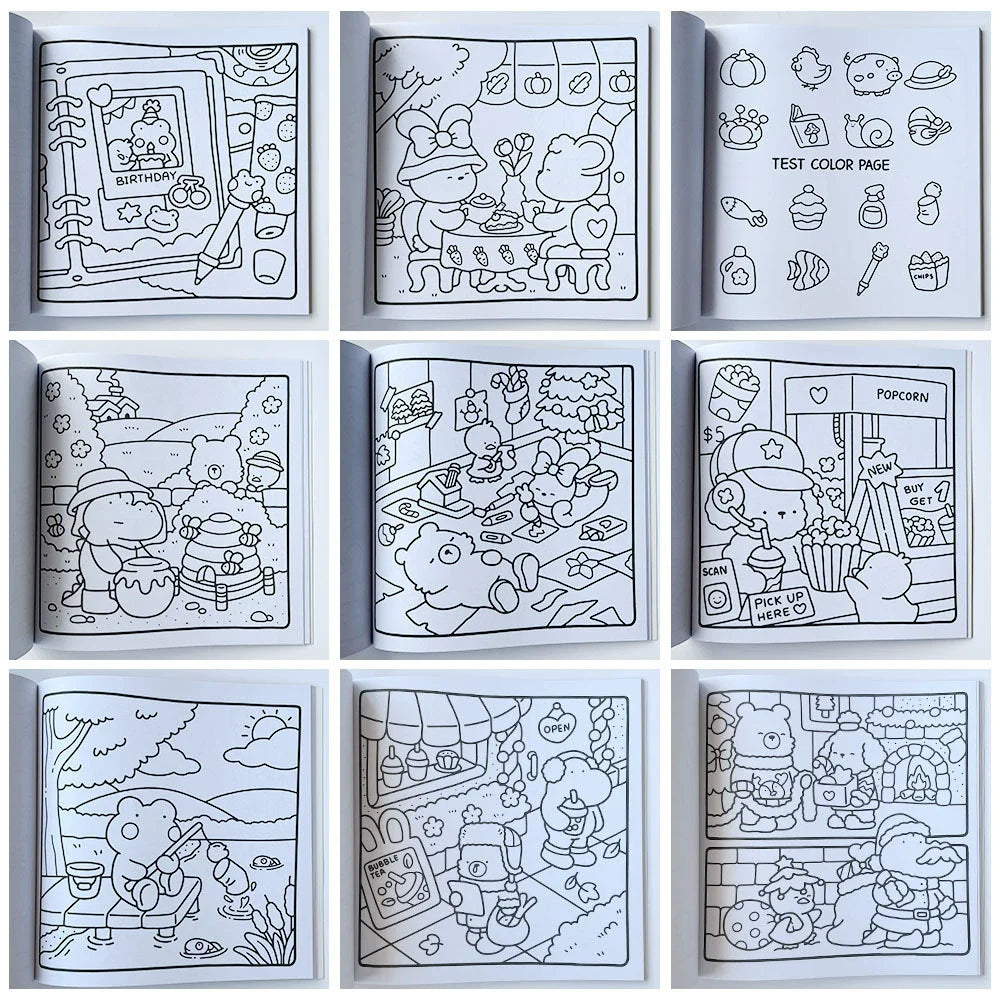 Cute & Comfy Coloring Books-MamaToddler-Little Corner-Mama Toddler