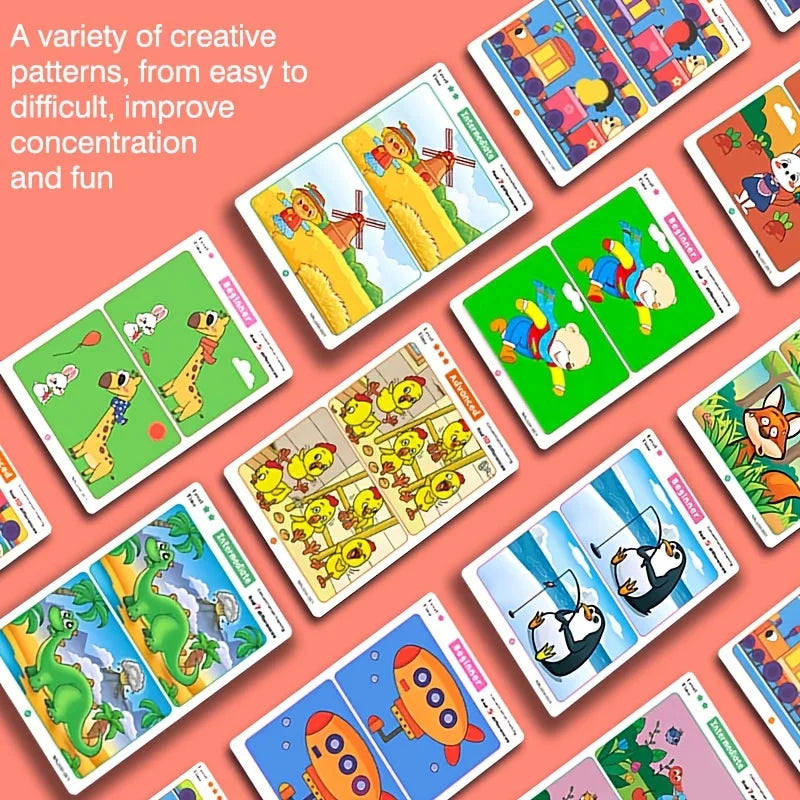 Interactive “Spot the Difference” Training Cards-MamaToddler-Beginner-Mama Toddler