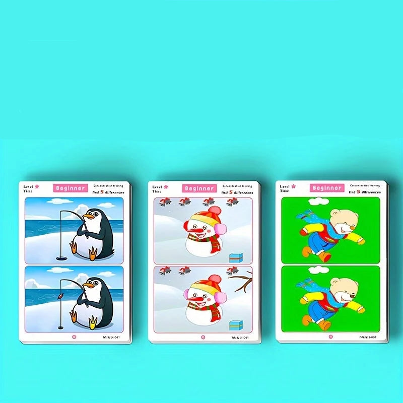 Interactive “Spot the Difference” Training Cards-MamaToddler-Beginner-Mama Toddler