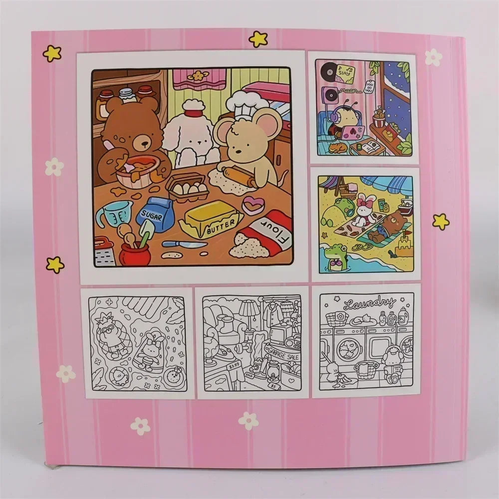 Cute & Comfy Coloring Books-MamaToddler-Little Corner-Mama Toddler