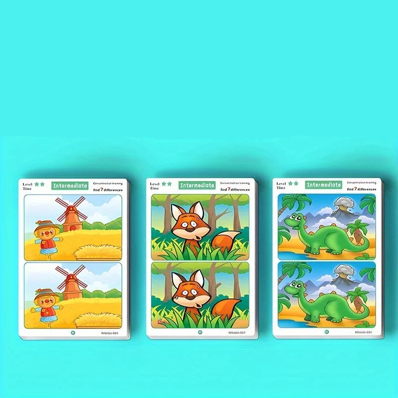 Interactive “Spot the Difference” Training Cards-MamaToddler-Beginner-Mama Toddler