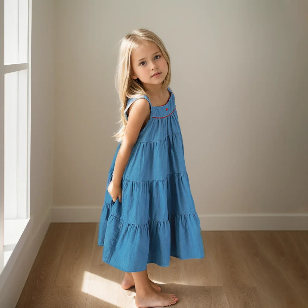 18 month denim dress Amazon.com: Gaono Toddler Baby Girl Denim Dress Long Sleeve Square Neck Button Down A-line Blue Jean Dresses Fall Winter Clothes (A-Blue, 12-18 Months): Clothing, Shoes & Jewelry