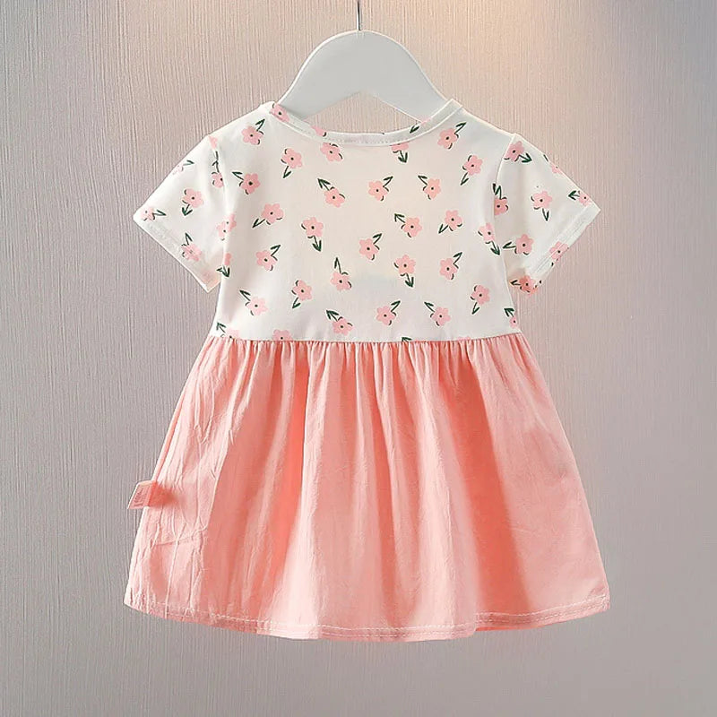 Summer Doll Collar Princess Outfit-MamaToddler-Yellow-For 1 Year Old-Mama Toddler