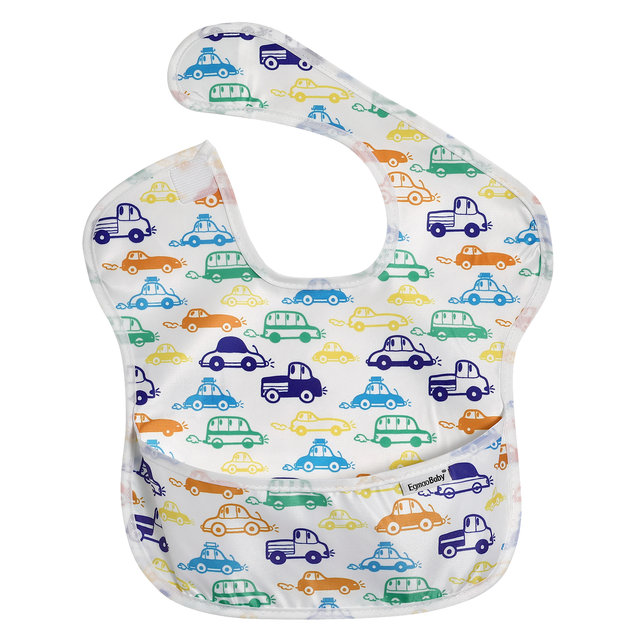 Unisex Waterproof Stain and Odor Resistant Feeding Baby Bibs-Mama Toddler-Cars 2-Mama Toddler